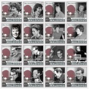 Stamps Table tennis  Set 16 stamps