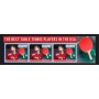 Stamps Table tennis  Set 8 sheets