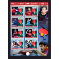 Stamps Table tennis Set 1 sheets