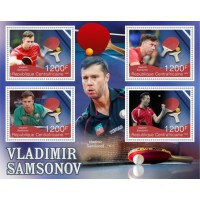 Stamps Table tennis Set 2 sheets