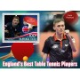 Stamps Sports  Table Tennis  Set 8 sheets