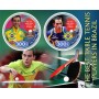 Stamps Sports  Table Tennis  Set 8 sheets