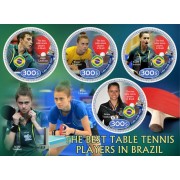 Stamps Sports  Table Tennis  Set 8 sheets