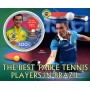 Stamps Sports  Table Tennis  Set 8 sheets