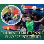 Stamps Sports  Table Tennis  Set 8 sheets