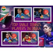 Stamps Sports  Table Tennis  Set 8 sheets