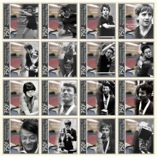 Stamps Table tennis  Set 16 stamps
