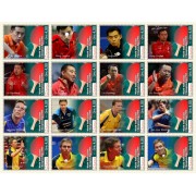 Stamps Table tennis  Set 16 stamps