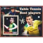 Stamps Sports  Table Tennis Best Players Set 8 sheets