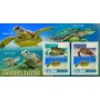 Stamps Fauna Sea Turtles Set 2 sheets