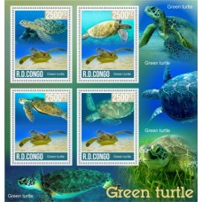 Stamps Fauna Sea Turtles Set 2 sheets