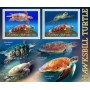 Stamps Fauna Sea Turtles Set 2 sheets