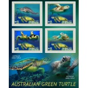 Stamps Fauna Sea Turtles Set 2 sheets