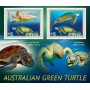 Stamps Fauna Sea Turtles Set 2 sheets