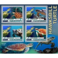 Stamps Fauna Sea Turtles Set 2 sheets