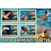 Stamps Fauna Sea Turtles Set 2 sheets