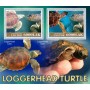 Stamps Fauna Sea Turtles Set 2 sheets