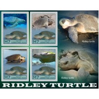 Stamps Fauna Sea Turtles Set 2 sheets