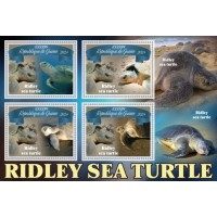 Stamps Fauna Sea Turtles Set 2 sheets