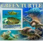 Stamps Fauna Sea Turtles Set 8 sheets