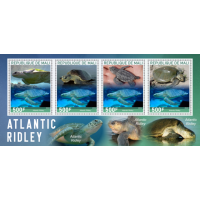 Stamps Fauna Sea Turtles Set 2 sheets