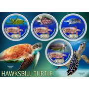 Stamps Fauna Sea Turtles Set 2 sheets