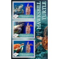 Stamps Fauna Sea Turtles Set 2 sheets