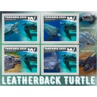 Stamps Fauna Sea Turtles Set 2 sheets