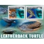 Stamps Fauna Sea Turtles Set 2 sheets