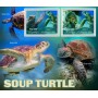 Stamps Fauna Sea Turtles Set 2 sheets