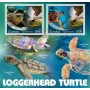 Stamps Fauna Sea Turtles Set 2 sheets