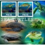 Stamps Fauna Sea Turtles Set 8 sheets