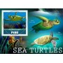 Stamps Fauna Sea Turtles Set 8 sheets