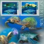 Stamps Fauna Sea Turtles Set 8 sheets