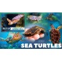 Stamps Fauna Sea Turtles Set 8 sheets