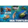 Stamps Fauna Sea Turtles Set 8 sheets