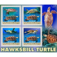 Stamps Fauna Sea Turtles Set 2 sheets