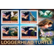 Stamps Fauna Sea Turtles Set 2 sheets