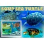 Stamps Fauna Sea Turtles Set 8 sheets