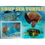 Stamps Fauna Sea Turtles Set 8 sheets