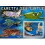 Stamps Fauna Sea Turtles Set 8 sheets