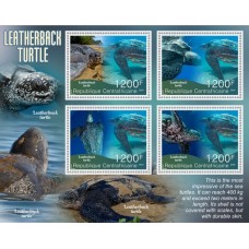 Stamps Fauna Sea Turtles Set 8 sheets