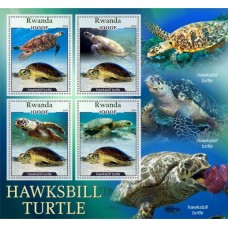 Stamps Fauna Sea Turtles Set 2 sheets