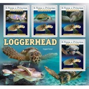 Stamps Fauna Sea Turtles Set 2 sheets