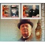 Stamps Sir Winston Churchill Set 2 sheets