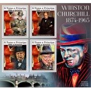 Stamps Sir Winston Churchill Set 2 sheets