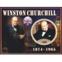 Stamps Sir Winston Churchill Set 8 sheets