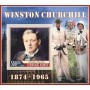 Stamps Sir Winston Churchill Set 8 sheets