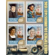 Stamps Christopher Columbus Set 8 sheets