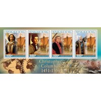 Stamps Christopher Columbus Set 8 sheets